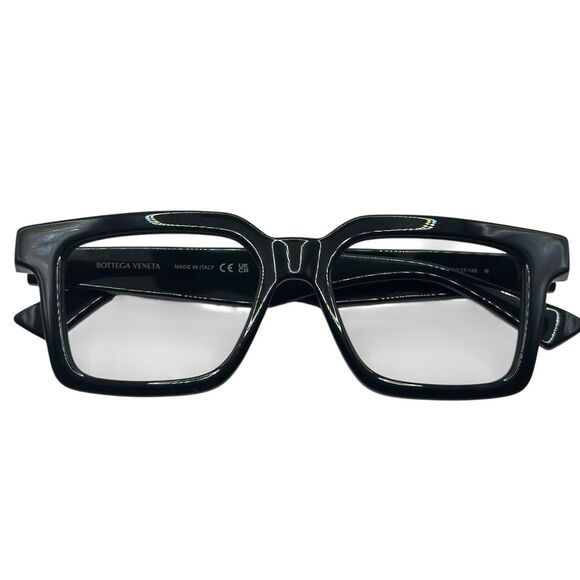 Bottega Veneta BV1216O Eyeglass Frames | Black/Gold | 51-17-145 | Italy - Picture 13 of 13